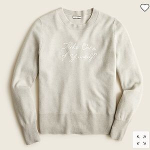 J.Crew cashmere sweater